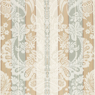 SCHUMACHER FABRICS -64391-SAVANNAH IMBERLINE DAMASK