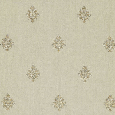 Schumacher Fabrics , a selection of fabrics such as velvet, damask, cotton, silk, linen and sheers.