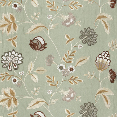 Schumacher Fabrics , a selection of fabrics such as velvet, damask, cotton, silk, linen and sheers.