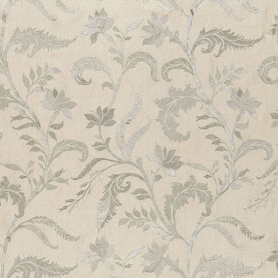 Schumacher Fabrics , a selection of fabrics such as velvet, damask, cotton, silk, linen and sheers.