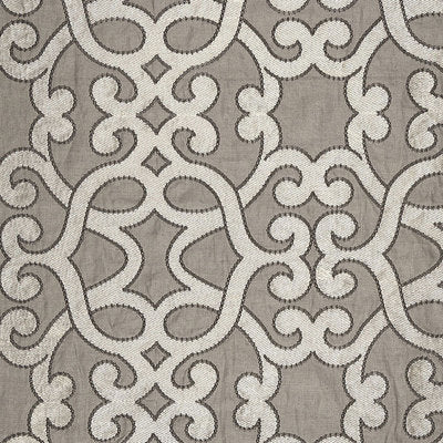 Schumacher Fabrics , a selection of fabrics such as velvet, damask, cotton, silk, linen and sheers.