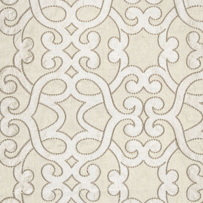 Schumacher Fabrics , a selection of fabrics such as velvet, damask, cotton, silk, linen and sheers.