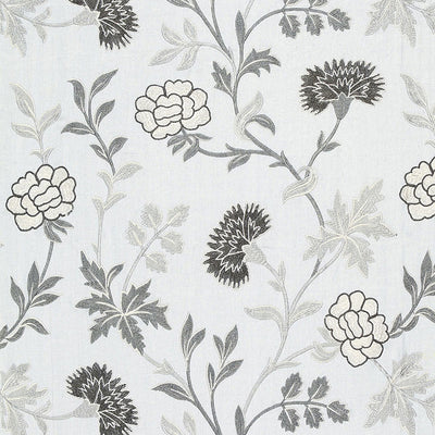 SCHUMACHER FABRICS -65663-SHERIDAN LINEN EMBROIDERY