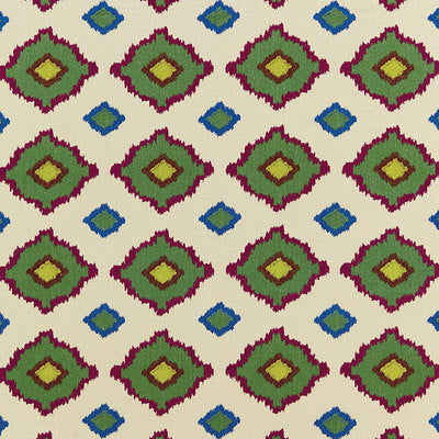Schumacher Fabrics , a selection of fabrics such as velvet, damask, cotton, silk, linen and sheers.