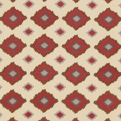 Schumacher Fabrics , a selection of fabrics such as velvet, damask, cotton, silk, linen and sheers.
