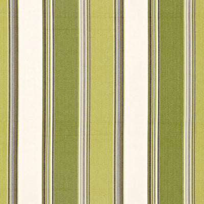 SCHUMACHER FABRICS -66003-ADDISON COTTON STRIPE