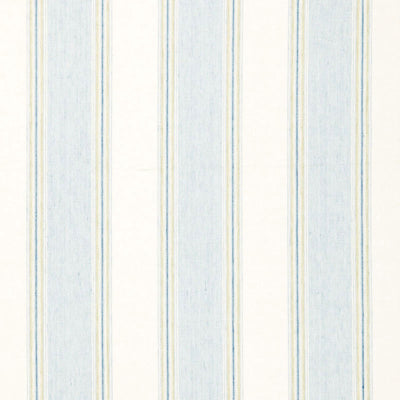 SCHUMACHER FABRICS -66082-SAVANNAH LINEN STRIPE