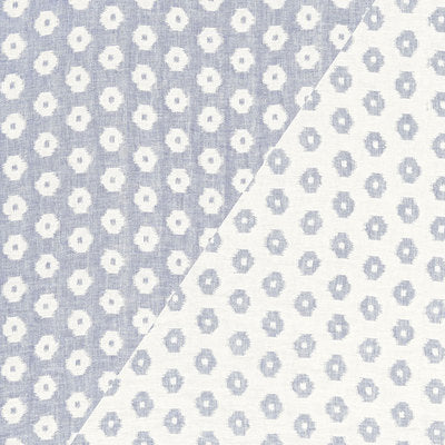 Schumacher Fabrics , a selection of fabrics such as velvet, damask, cotton, silk, linen and sheers.