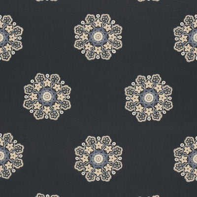 Schumacher Fabrics , a selection of fabrics such as velvet, damask, cotton, silk, linen and sheers.