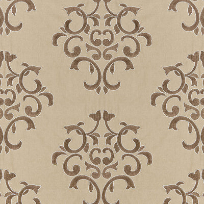 SCHUMACHER FABRICS -66831-BYRON EMBROIDERED WOOL