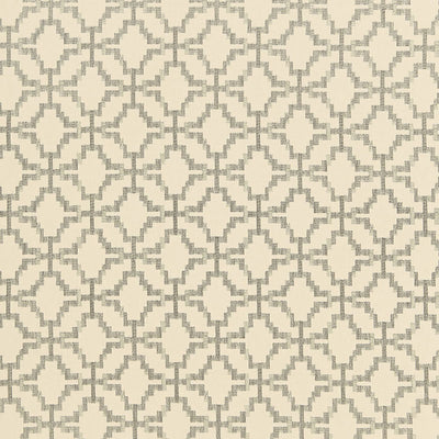 SCHUMACHER FABRICS -67011-SARANA LINEN EMBROIDERY