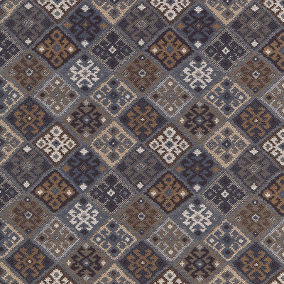 SCHUMACHER FABRICS -67141-KILIM WEAVE