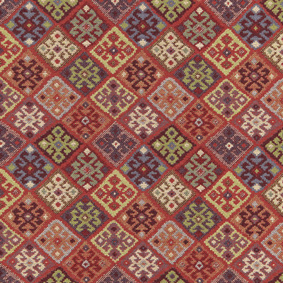 SCHUMACHER FABRICS -67142-KILIM WEAVE