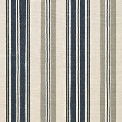 SCHUMACHER FABRICS -67480-FJORD STRIPE