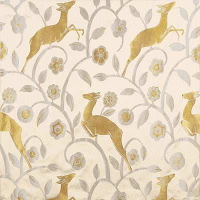 Schumacher Fabrics , a selection of fabrics such as velvet, damask, cotton, silk, linen and sheers.