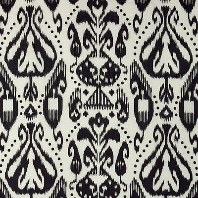 SCHUMACHER FABRICS -69482-KIVA EMBROIDERED IKAT