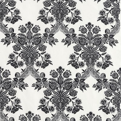 Schumacher Fabrics , a selection of fabrics such as velvet, damask, cotton, silk, linen and sheers.