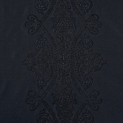 Schumacher Fabrics , a selection of fabrics such as velvet, damask, cotton, silk, linen and sheers.