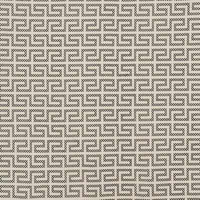 SCHUMACHER FABRICS -70230-A MAZE EMBROIDERY