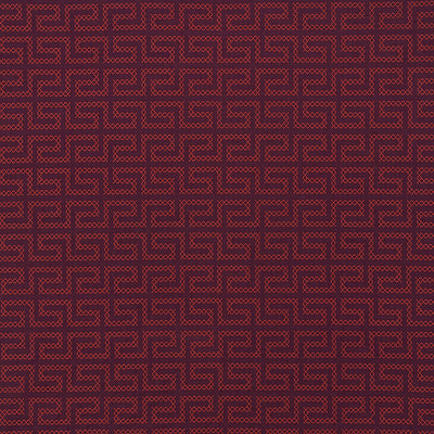 SCHUMACHER FABRICS -70234-A MAZE EMBROIDERY