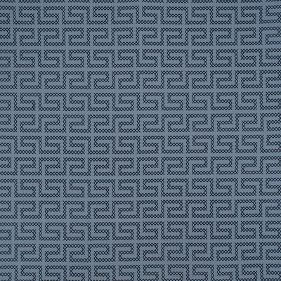 SCHUMACHER FABRICS -70235-A MAZE EMBROIDERY