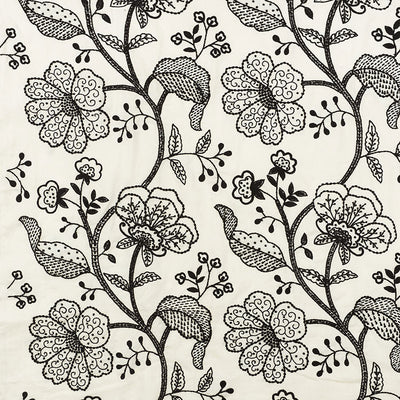 SCHUMACHER FABRICS -70812-FULL BLOOM EMBROIDERY