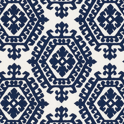Schumacher Fabrics , a selection of fabrics such as velvet, damask, cotton, silk, linen and sheers.