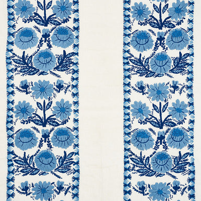 SCHUMACHER FABRICS -72330-MARGUERITE EMBROIDERY