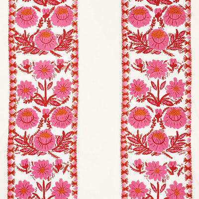 SCHUMACHER FABRICS -72331-MARGUERITE EMBROIDERY