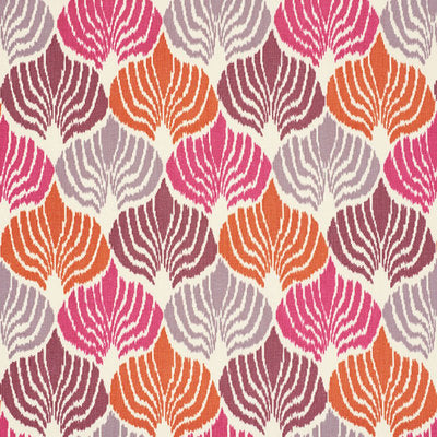 Schumacher Fabrics , a selection of fabrics such as velvet, damask, cotton, silk, linen and sheers.