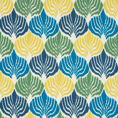Schumacher Fabrics , a selection of fabrics such as velvet, damask, cotton, silk, linen and sheers.