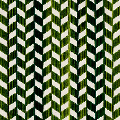 SCHUMACHER FABRICS-72814 - CHEVRON STRIE VELVET