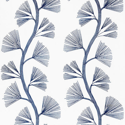 SCHUMACHER FABRICS -73081-GINKGO EMBROIDERY
