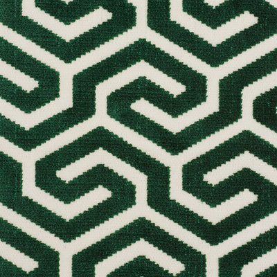 SCHUMACHER FABRICS -73103-MING FRET VELVET