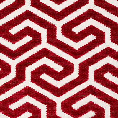 SCHUMACHER FABRICS -73105-MING FRET VELVET