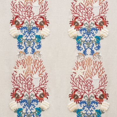 Schumacher Fabrics , a selection of fabrics such as velvet, damask, cotton, silk, linen and sheers.