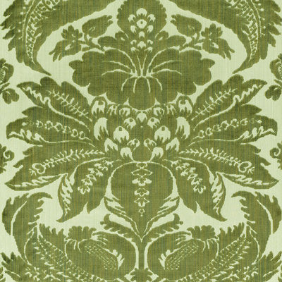 Schumacher Fabrics , a selection of fabrics such as velvet, damask, cotton, silk, linen and sheers.