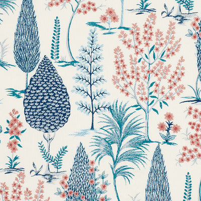 Schumacher Fabrics , a selection of fabrics such as velvet, damask, cotton, silk, linen and sheers.