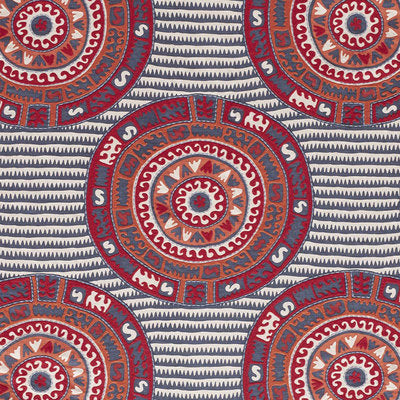 Schumacher Fabrics , a selection of fabrics such as velvet, damask, cotton, silk, linen and sheers.