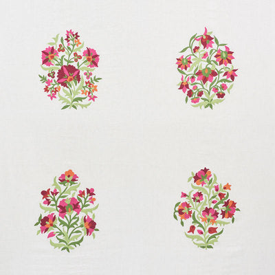 Schumacher Fabrics , a selection of fabrics such as velvet, damask, cotton, silk, linen and sheers.