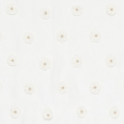 SCHUMACHER FABRICS -75750-BUTTON FLOWER SHEER