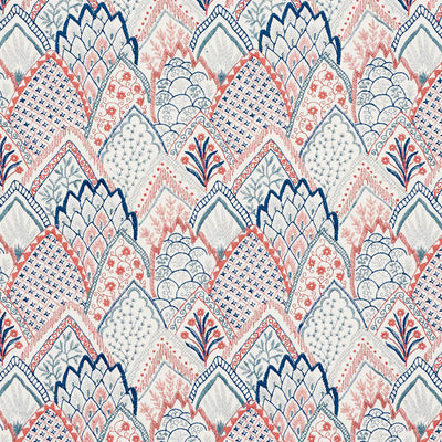 SCHUMACHER FABRICS -76310-ALBIZIA EMBROIDERY