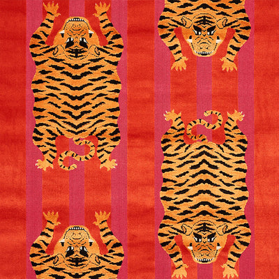 SCHUMACHER FABRICS -77231-JOKHANG TIGER VELVET