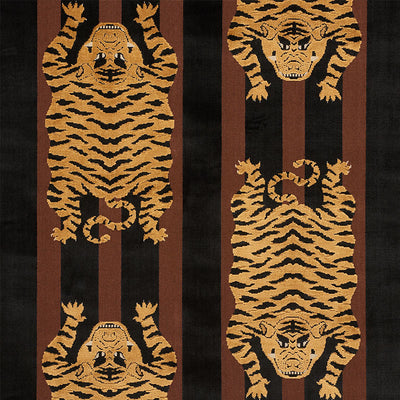 SCHUMACHER FABRICS -77232-JOKHANG TIGER VELVET
