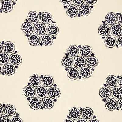 Schumacher Fabrics , a selection of fabrics such as velvet, damask, cotton, silk, linen and sheers.