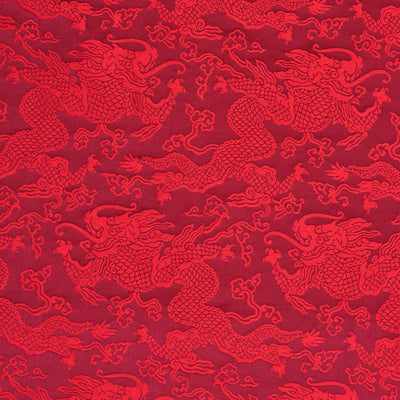 SCHUMACHER FABRICS -78101-RUAN DRAGON DAMASK