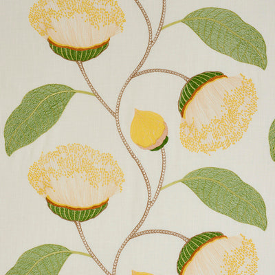 Schumacher Fabrics , a selection of fabrics such as velvet, damask, cotton, silk, linen and sheers.