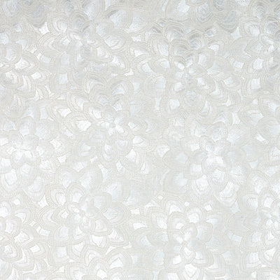 SCHUMACHER FABRICS -78341-LOTUS EMBROIDERY