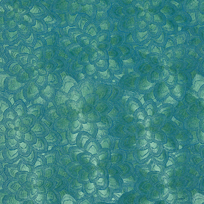 SCHUMACHER FABRICS -78342-LOTUS EMBROIDERY