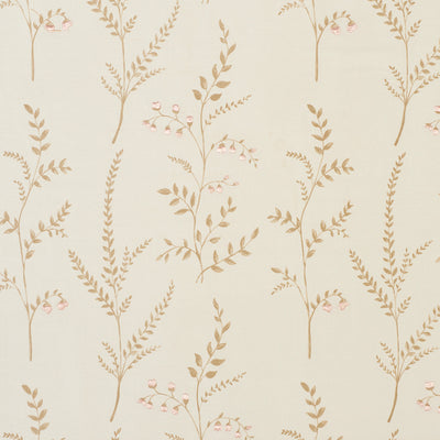 SCHUMACHER FABRICS -78351-CYNTHIA EMBROIDERED PRINT
